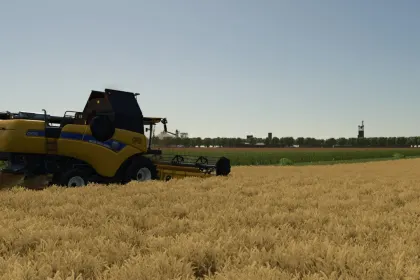 Neue Große Karte Terre Haute Agriculture für Farming Simulator 25 — Farm, Wälder und Viehzucht