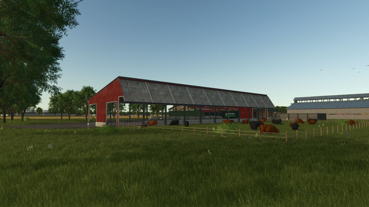 Neue Große Karte Terre Haute Agriculture für Farming Simulator 25 — Farm, Wälder und Viehzucht