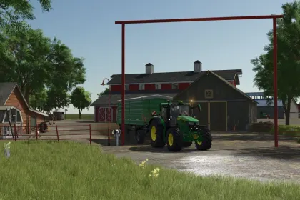 Neue Große Karte Terre Haute Agriculture für Farming Simulator 25 — Farm, Wälder und Viehzucht — 4