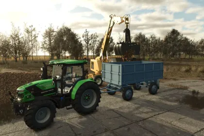 Екскаватор Weimar T-174 для Farming Simulator 25 — 2