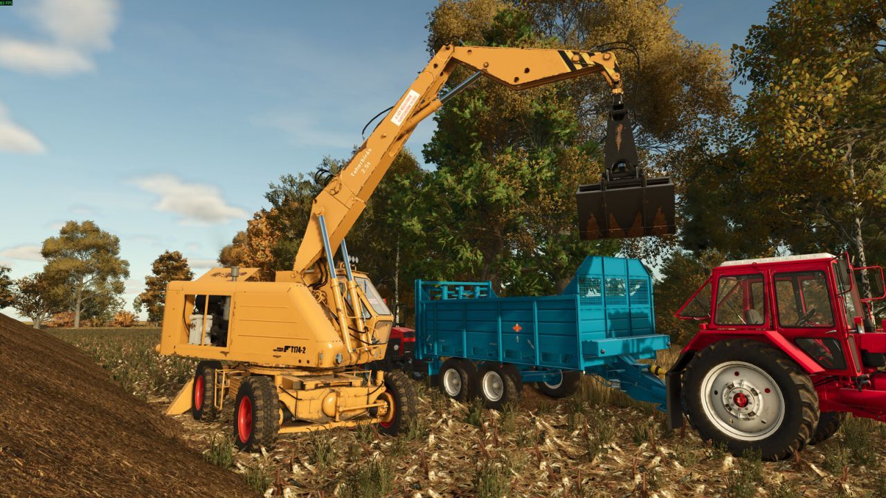 Екскаватор Weimar T-174 для Farming Simulator 25