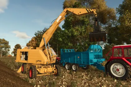 Екскаватор Weimar T-174 для Farming Simulator 25 — 3