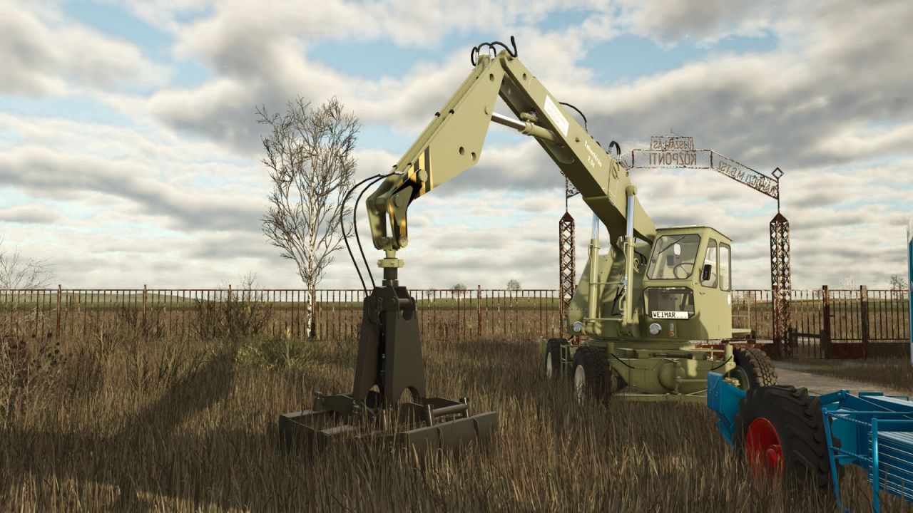 Екскаватор Weimar T-174 для Farming Simulator 25