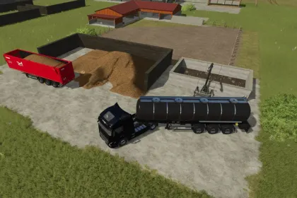 Пакет силосів для Farming Simulator 25