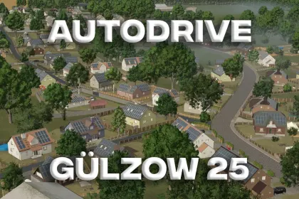 Автодорога Gülzow для Farming Simulator 25