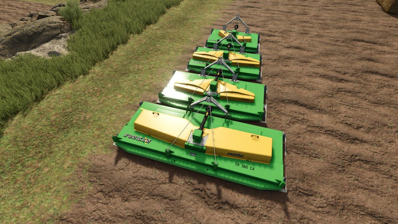 Efficient Joskin Rotary Pasture Topper Pack for Neat Pastures in FS25