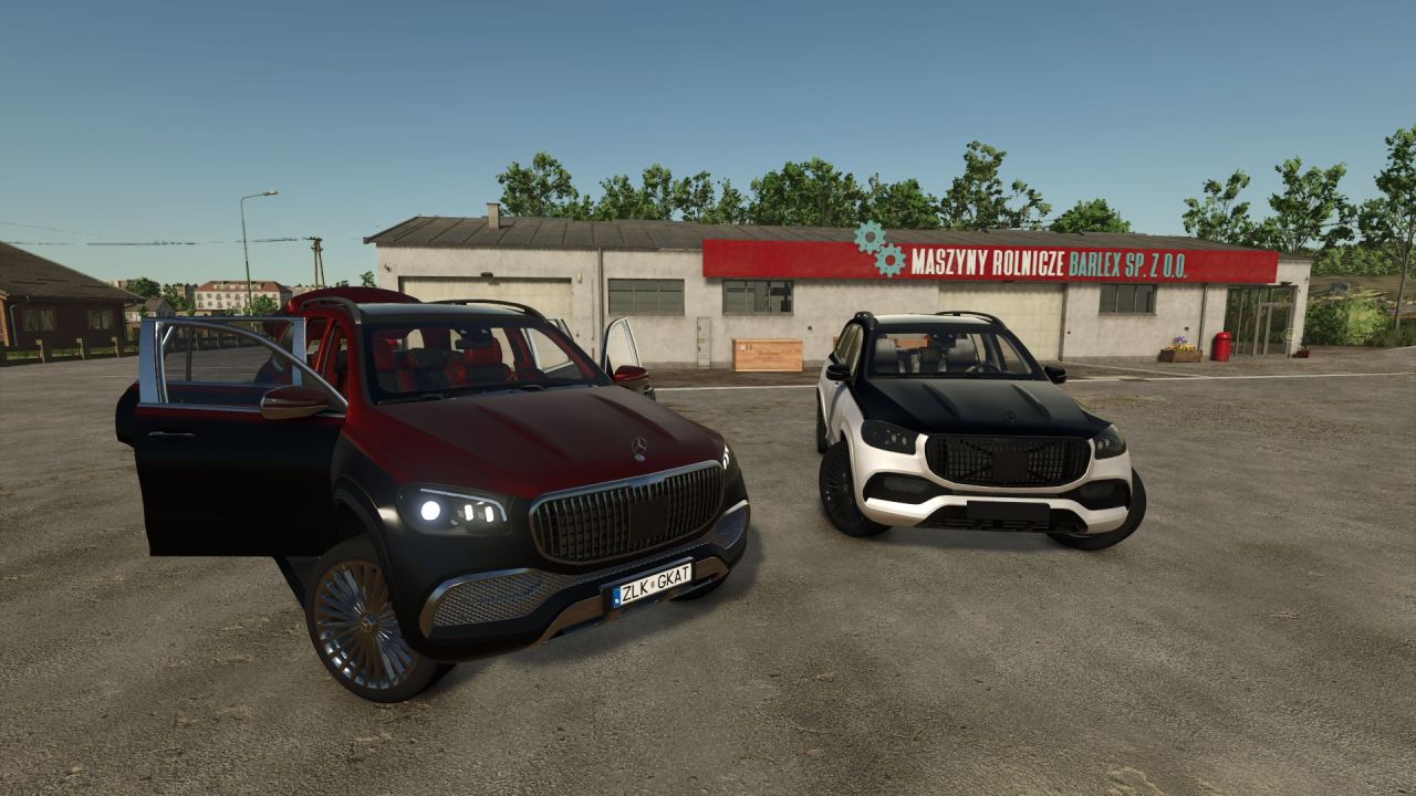 Автомобіль Mercedes-Maybach GLS 600 2021 для Farming Simulator 25