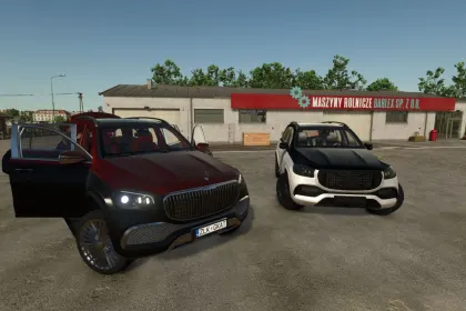 Автомобіль Mercedes-Maybach GLS 600 2021 для Farming Simulator 25 — 2