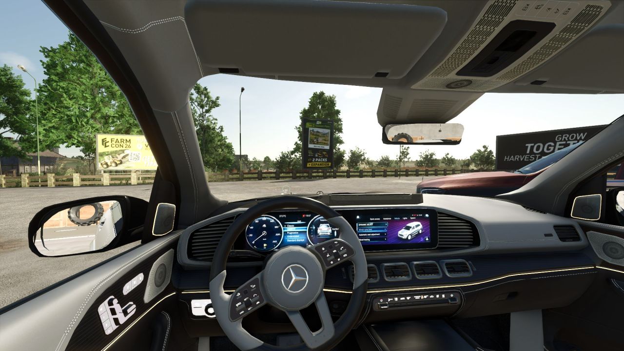 Автомобіль Mercedes-Maybach GLS 600 2021 для Farming Simulator 25