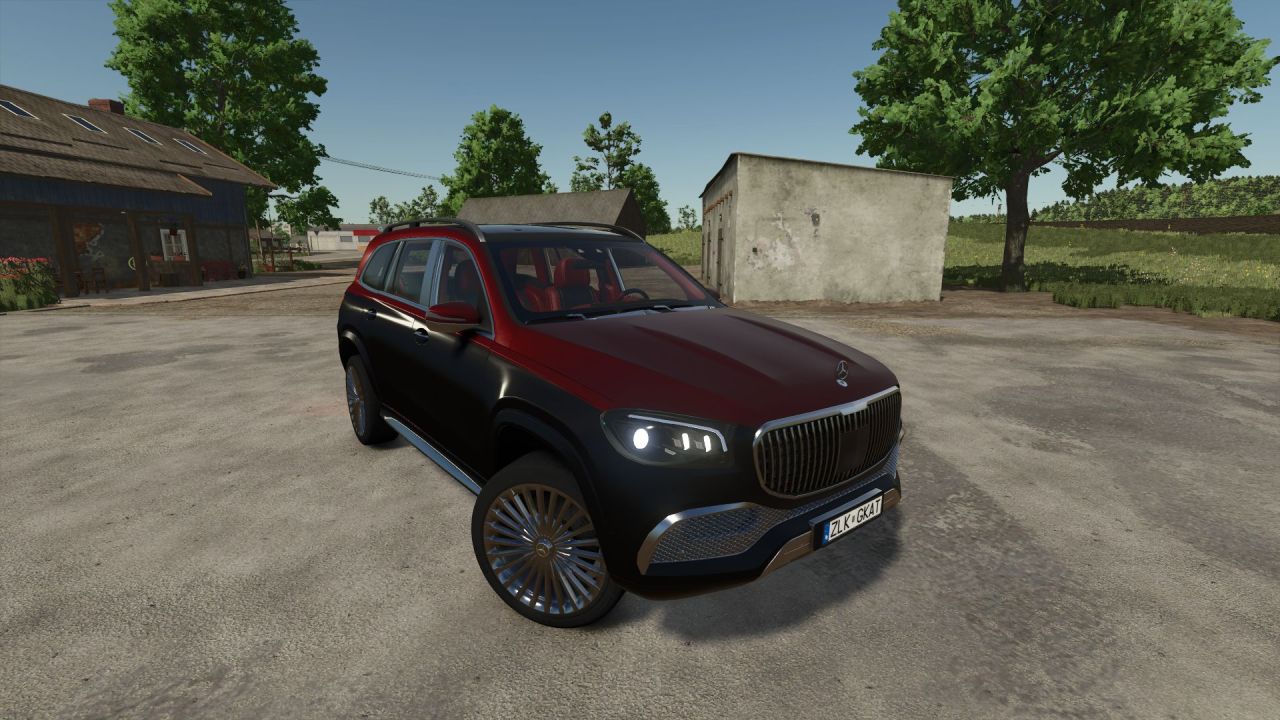 Автомобіль Mercedes-Maybach GLS 600 2021 для Farming Simulator 25