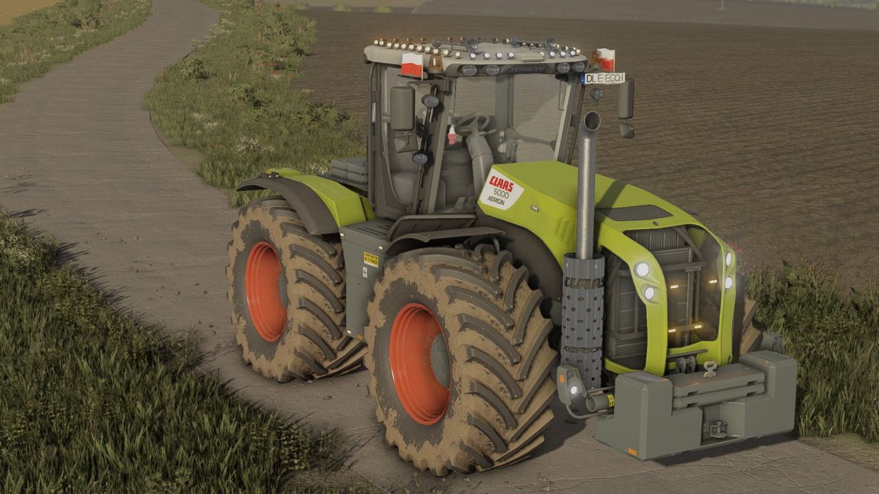 Трактор CLAAS Xerion 5000 Edit для Farming Simulator 22