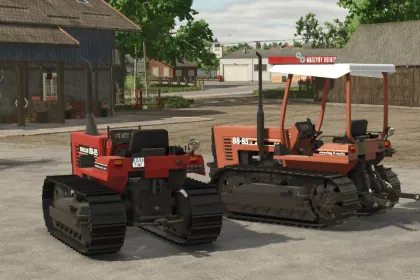 Zuverlässiger Ketten-Traktor New Holland 88-85 — Ideal für Hügel in FS25 — 2