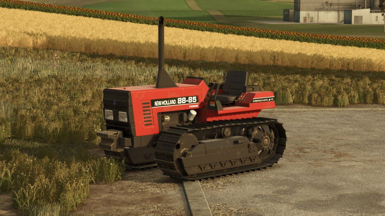 Zuverlässiger Ketten-Traktor New Holland 88-85 — Ideal für Hügel in FS25