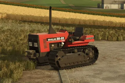 Zuverlässiger Ketten-Traktor New Holland 88-85 — Ideal für Hügel in FS25 — 3