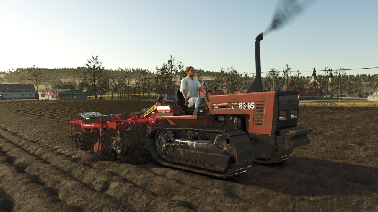Zuverlässiger Ketten-Traktor New Holland 88-85 — Ideal für Hügel in FS25