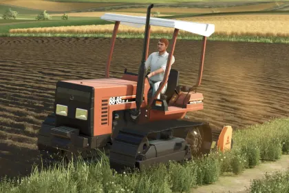 Zuverlässiger Ketten-Traktor New Holland 88-85 — Ideal für Hügel in FS25 — 5