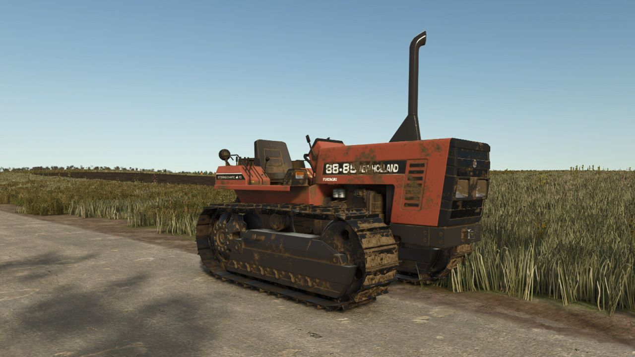 Zuverlässiger Ketten-Traktor New Holland 88-85 — Ideal für Hügel in FS25