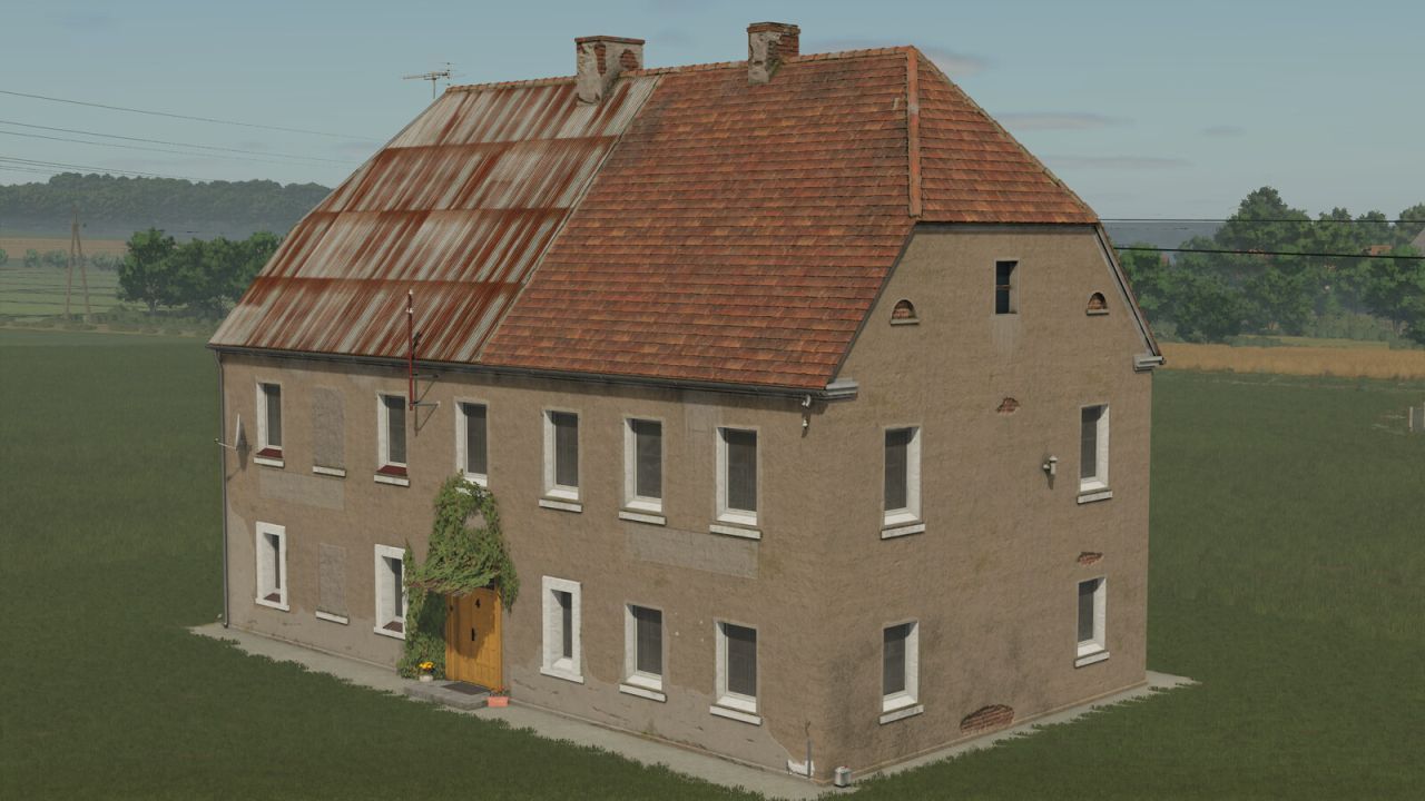 Багатоквартирний будинок для Farming Simulator 25