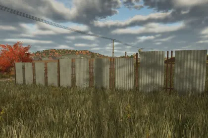 Металевий паркан для Farming Simulator 25
