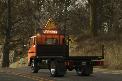 Universeller Bau-Lkw Construction Truck für FS25 — Wendiger und Modular — 2