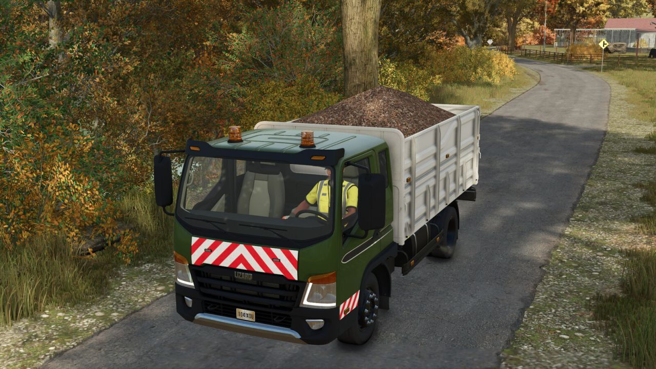 Universeller Bau-Lkw Construction Truck für FS25 — Wendiger und Modular