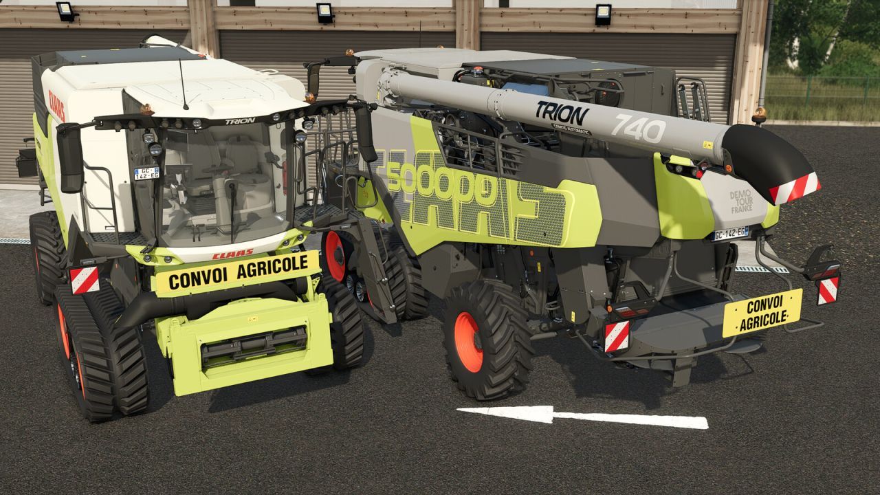 Попереджувальні знаки (Префаб) для Farming Simulator 25