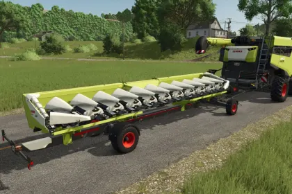 Комбайн Claas Corio 1275C для Farming Simulator 25
