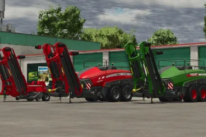 Пакет пресів з гребками для Farming Simulator 25