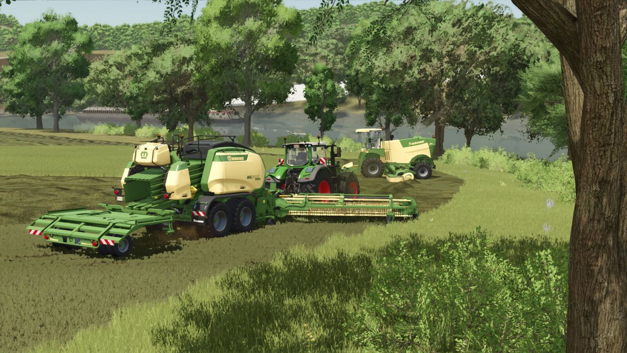 Пакет пресів з гребками для Farming Simulator 25