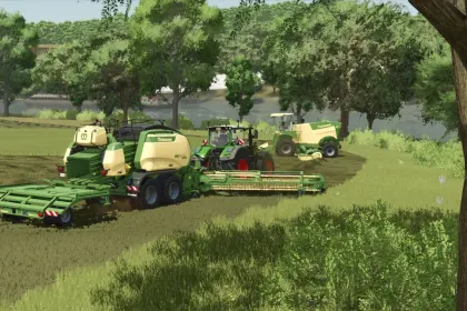 Пакет пресів з гребками для Farming Simulator 25 — 4