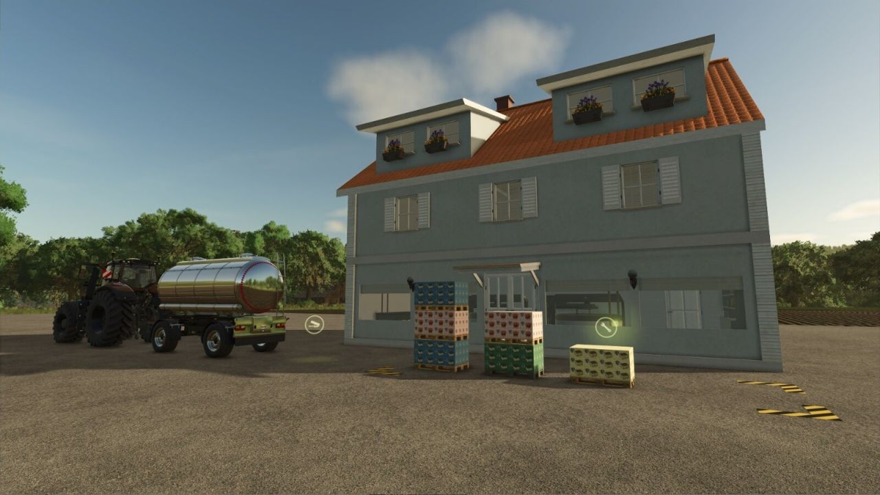 Виробництво молочних продуктів для Farming Simulator 25