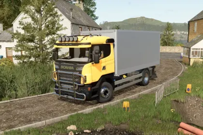 Вантажівка Scania R Box 4x2 для Farming Simulator 25