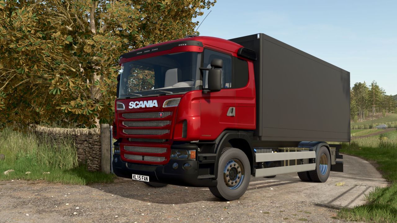 Вантажівка Scania R Box 4x2 для Farming Simulator 25