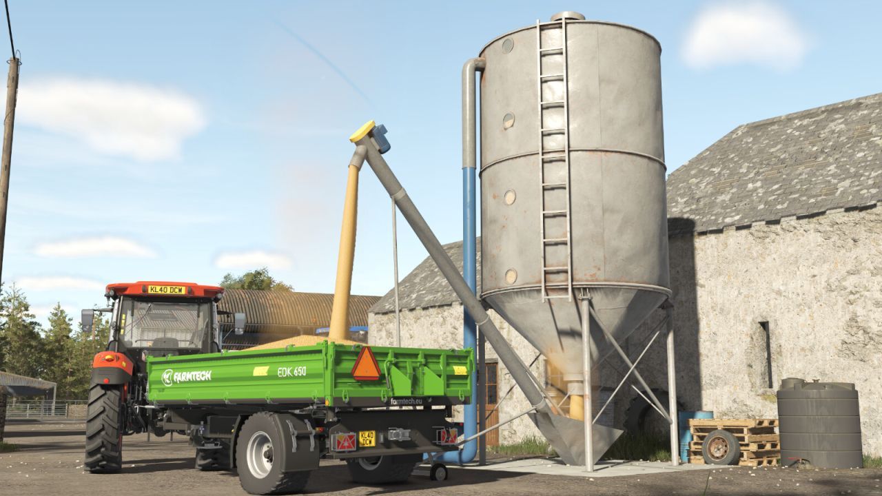 Efficient Food Mixer And Silo — Silo and Mixer for FS25 - Screenshots