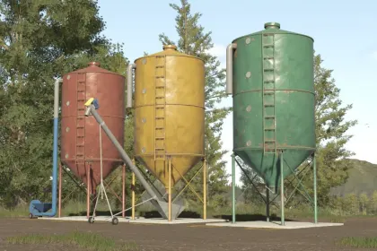 Efektywny Food Mixer i Silo — Silo i Karmnik dla FS25 — 5