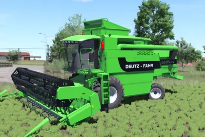 Трактор Deutz Fahr 5695 HTS для Farming Simulator 25