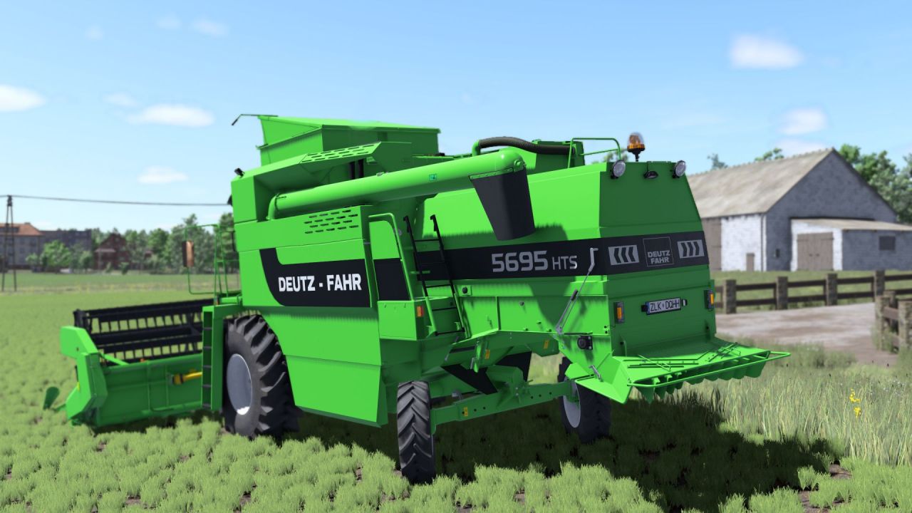 Трактор Deutz Fahr 5695 HTS для Farming Simulator 25