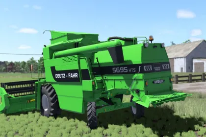Трактор Deutz Fahr 5695 HTS для Farming Simulator 25 — 2