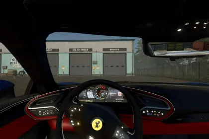 Автомобіль Ferrari 296 GTB 2022 для Farming Simulator 25 — 4