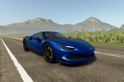 Автомобіль Ferrari 296 GTB 2022 для Farming Simulator 25 — 5