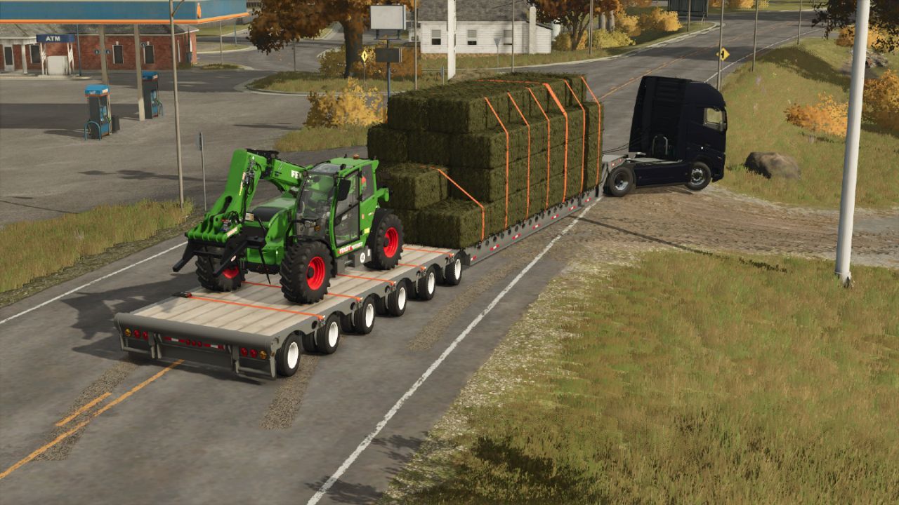 Причіп Lizard XL-FGN для Farming Simulator 25