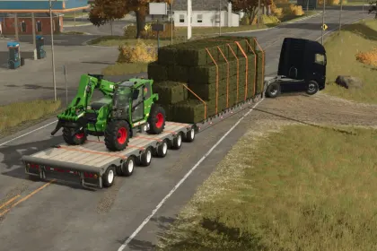 Причіп Lizard XL-FGN для Farming Simulator 25 — 3