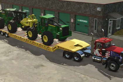 Причіп Lizard XL-FGN для Farming Simulator 25 — 4