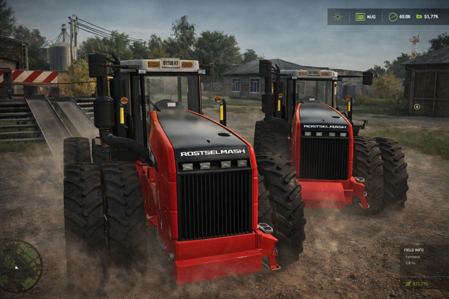 Mod für Traktor Rostselmash RSM 2375 für Farming Simulator 25