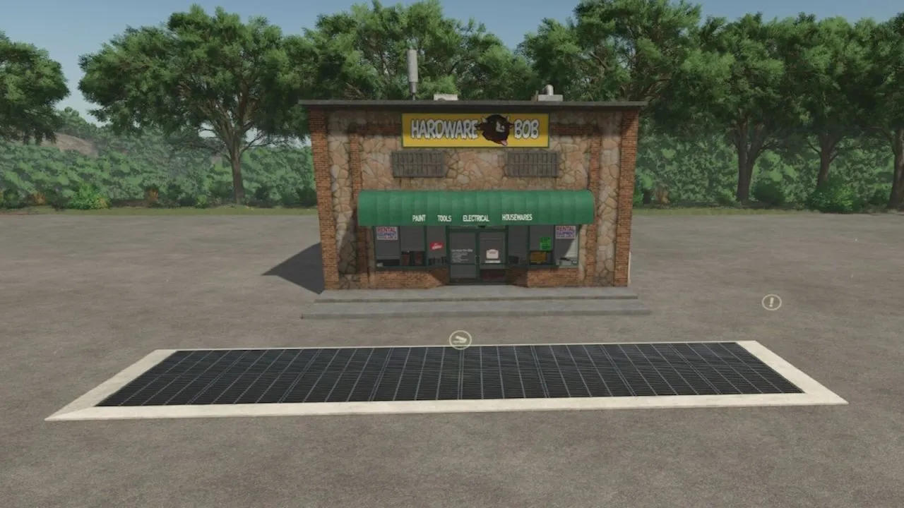 Universeller Verkaufsstand Hardware Bob Sell All — Verkaufe Alles in Farming Simulator 25