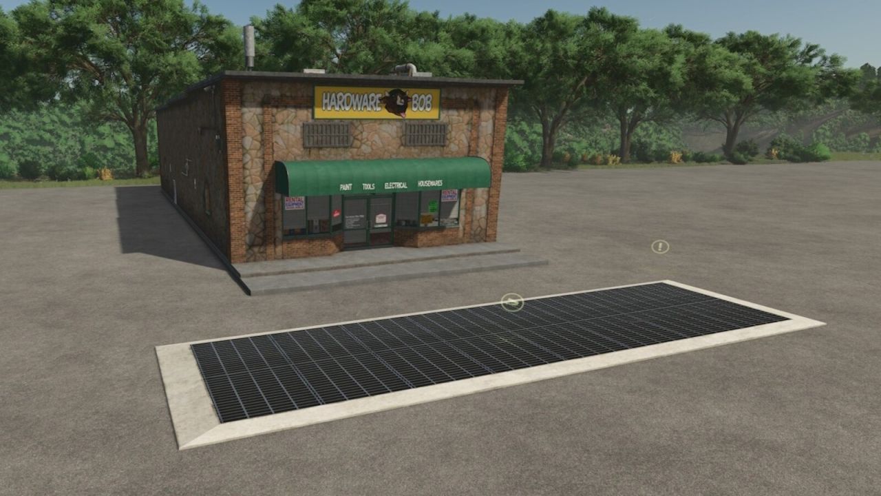 Universeller Verkaufsstand Hardware Bob Sell All — Verkaufe Alles in Farming Simulator 25