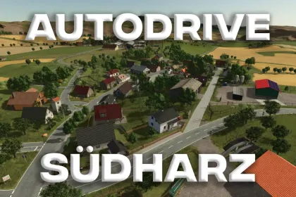 Автодрайв Südharz для Farming Simulator 25
