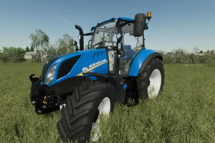 Трактор New Holland T5 Tier4b для Farming Simulator 22