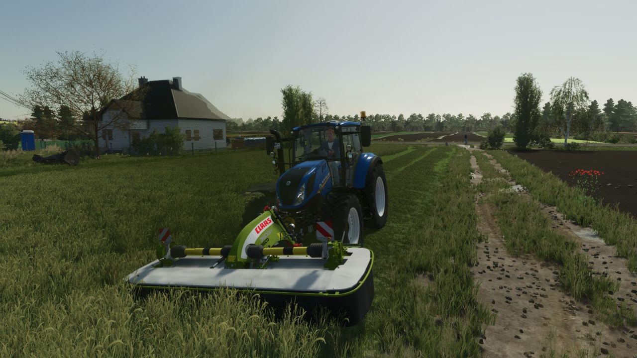 Трактор New Holland T5 Tier4b для Farming Simulator 22
