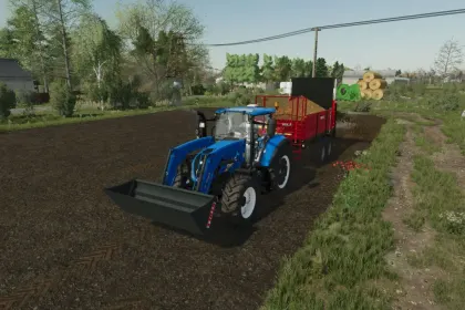 Трактор New Holland T5 Tier4b для Farming Simulator 22 — 4
